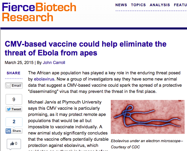 ebola virus vaccine